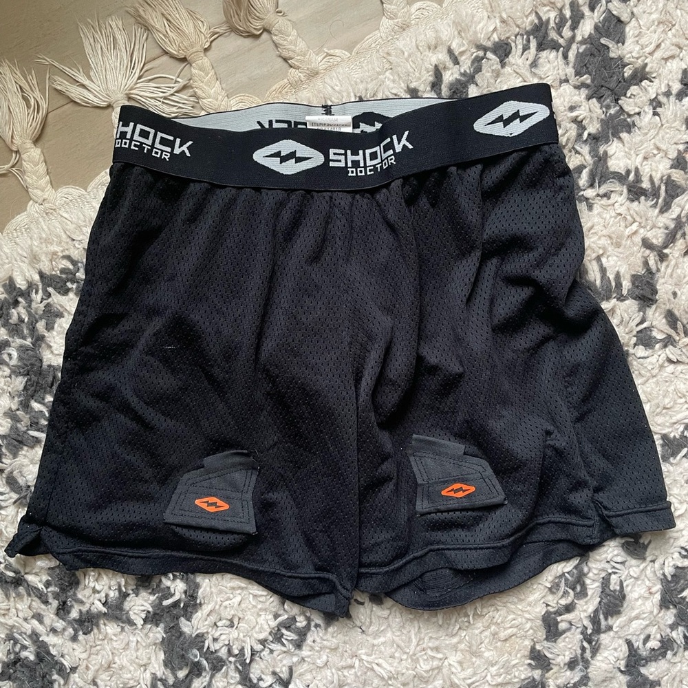 Shock Doctor Athletic Jock Strap Cup Shorts M for men sports hockey